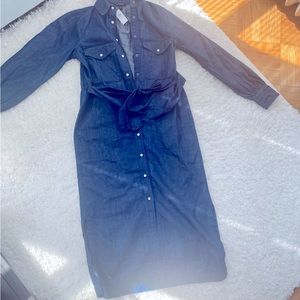 Banana Republic denim dress- Tall, XS